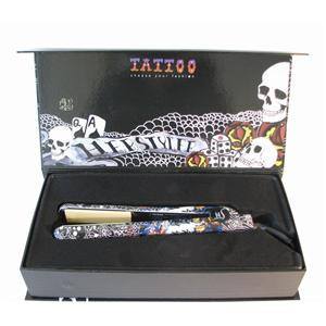 HERSTYLER FLAT IRON TATTOO 1 IN. BLACK DUAL VOLTAGE 67634Flat IronHERSTYLER