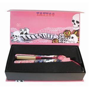 HERSTYLER FLAT IRON TATTOO 1 IN. PINK DUAL VOLTAGE 67590Flat IronHERSTYLER