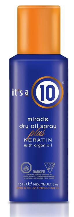 IT`S A 10 MIRACLE DRY OIL SPRAY PLUS KERATIN 5 OZHair ShineITS A 10