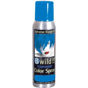 Jerome Russell B Wild Temporary Hair Color Spray 3.5 ozHair ColorJEROME RUSSELLShade: Bengal Blue, Jaguar Green, Lynx Pink, Panther Purple, Siberian White, Tiger Orange, Cougar Red