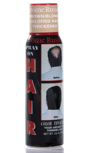 Jerome Russell Spray On Hair Color Thickener 3.5 ozHair ColorJEROME RUSSELLShade: Brown/Blonde