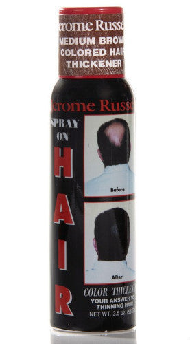 Jerome Russell Spray On Hair Color Thickener 3.5 ozHair ColorJEROME RUSSELLShade: Medium Brown