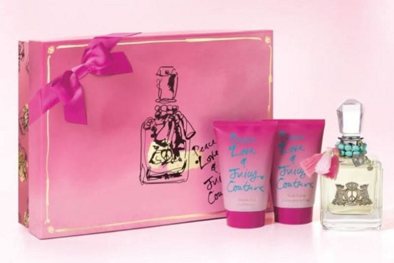JUICY COUTURE PEACE LOVE + JUICY HOLIDAY GIFT SET 3-PIECEWomen's FragranceJUICY COUTURE