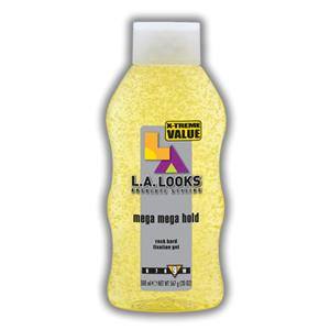 L.A. LOOKS MEGA HOLD GEL 20 OZ 13210Hair Gel, Paste & WaxL.A. LOOKS
