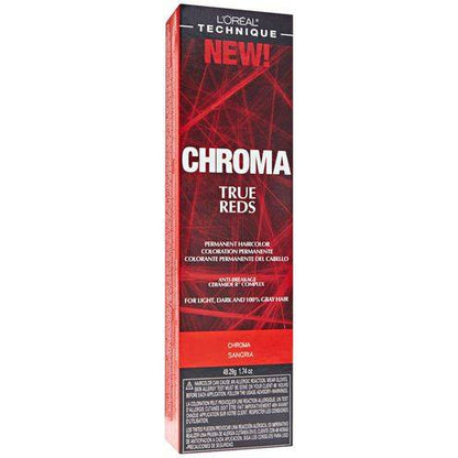 Loreal Chroma True Reds Hair ColorHair ColorLOREALShade: Chroma Sangria