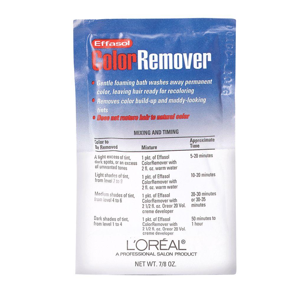 LOREAL EFFASOL COLOR REMOVER PACKETTEHair ColorLOREAL