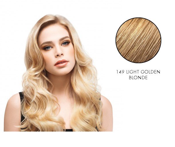 LuxHair HOW by Tabatha Coffey 10 Inch Circle Extension Light Golden BlondeLUXHAIR