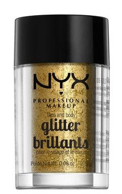 Nyx Professional Makeup - Face & Body Glitter - Gold