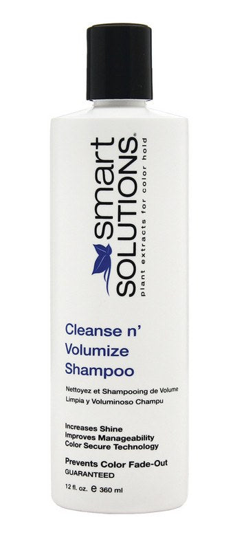 SMART SOLUTIONS CLEANSE N VOLUMIZE SHAMPOO 12 OZHair ShampooSMART SOLUTIONS