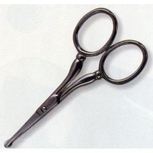 TWEEZERMAN FACIAL HAIR SCISSORS STAINLESS 2902-PShearsTWEEZERMAN