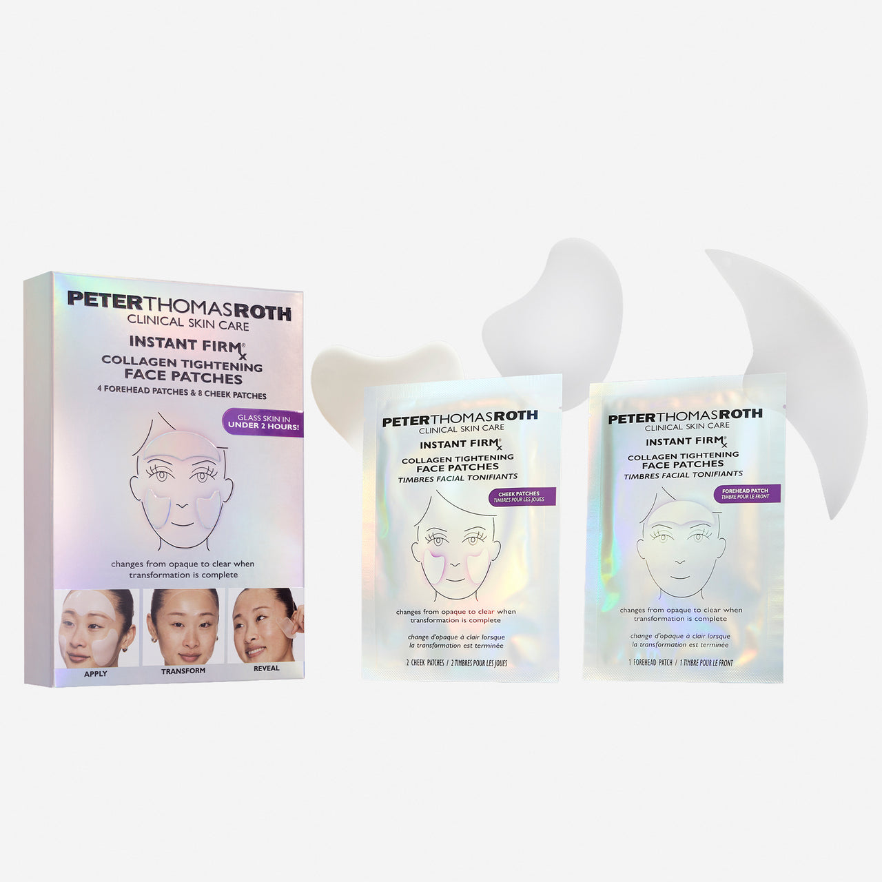 Peter Thomas Roth Instant FirmX Collagen Infusion Tightening Face Patches 16 Pairs