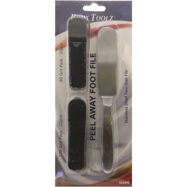 Body Toolz Peel Away Callus Rasp Kit - Image Beauty