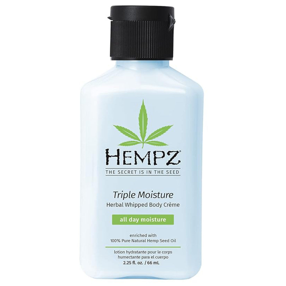 Hempz Triple Moisture Herbal Whipped Body Creme 2.25 oz