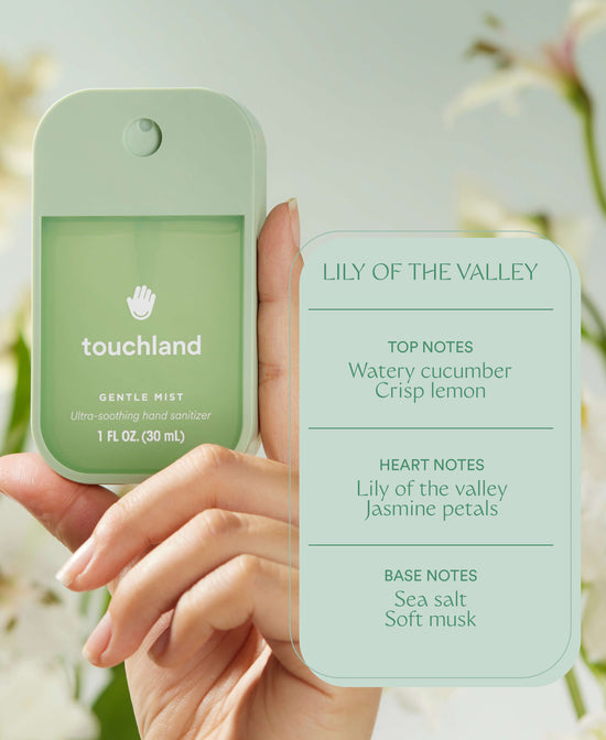 Touchland Lily Of The Valley Ultra-Soothing Hand Sanitizer 1 oz
