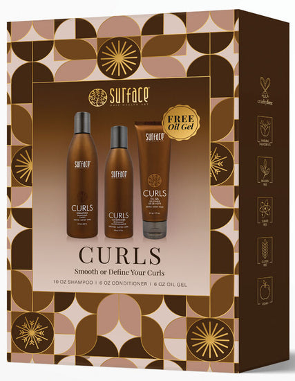Surface Curls Holiday Gift SetHair ShampooSURFACE