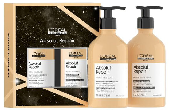 LOreal Professional Absolut Repair Holiday SetHair ShampooLOREAL PROFESSIONAL