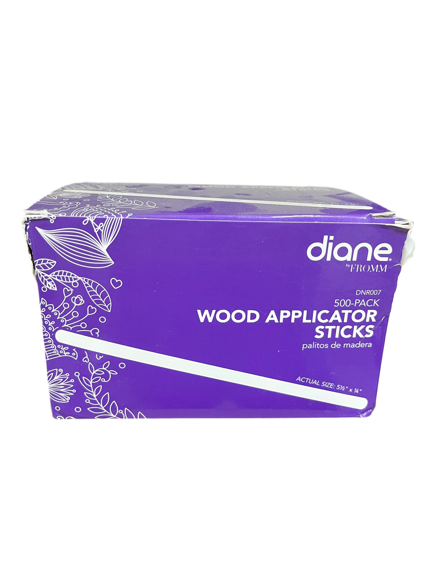 Diane Wood Applicator Sticks 500 Ct 5.5 In X .25 In