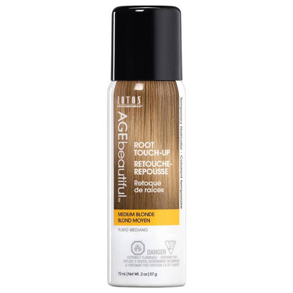 Age Beautiful Root Touch-Up Spray 2 ozHair ColorAGE BEAUTIFULColor: Medium Blonde