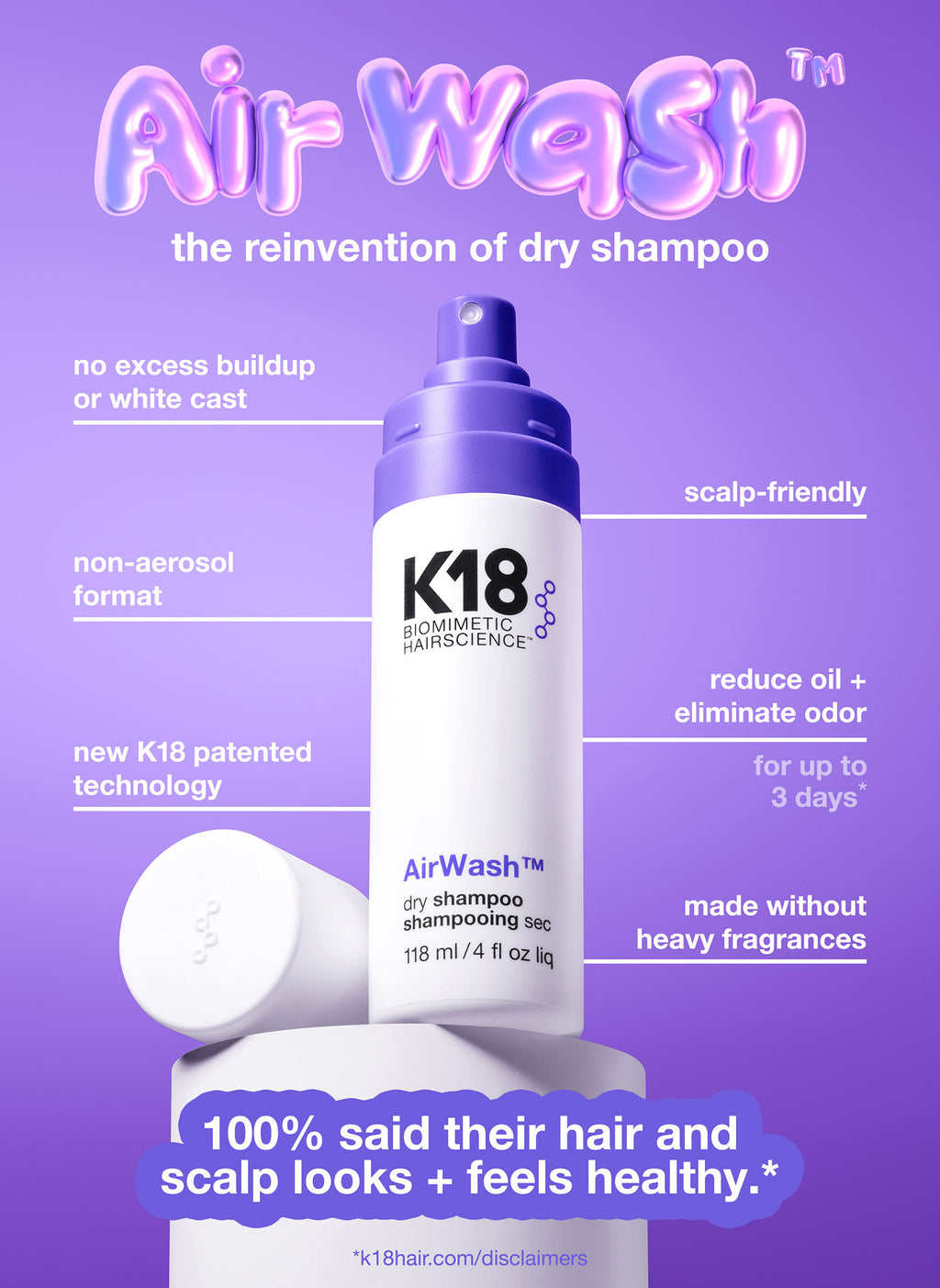 reinvention of dry shampoo
