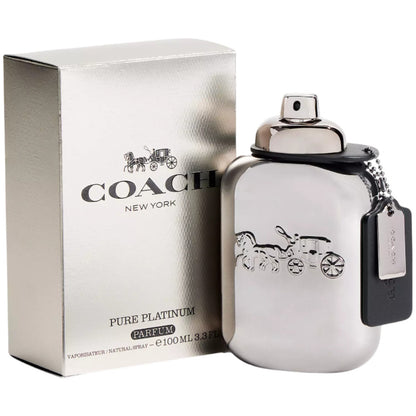Coach Pure Platinum Men Parfum Spray 3.3 oz