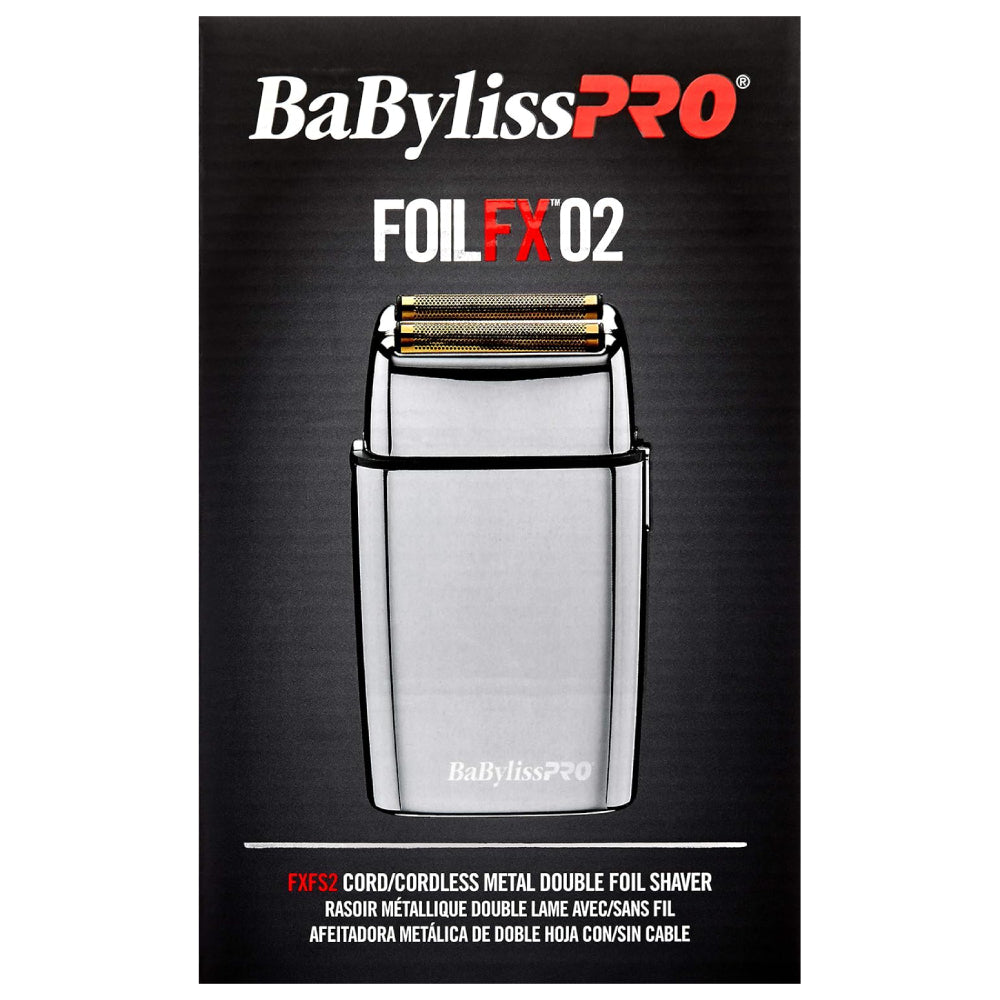 Babyliss Pro Cordless Metal DoubleFoil Shaver Image Beauty