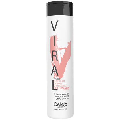 Celeb Luxury Viral Pastel Rose Gold Colorwash 8.25 oz