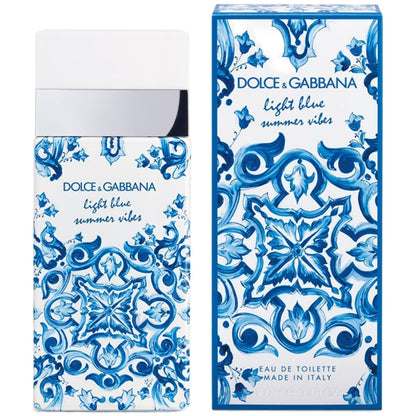 Dolce and Gabbana Light Blue Summer Vibes Women Eau De Toilette Spray 3.4 oz