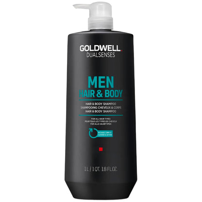 Goldwell Men Hair and Body Shampoo 33.8 oz