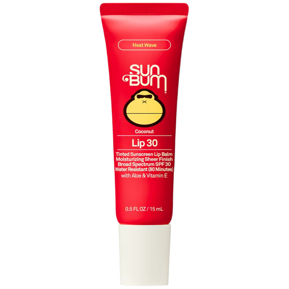 Sun Bum Tinted Lip Balm SPF 30- Heat Wave .5 oz