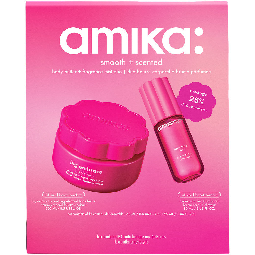 Amika Smooth and Scented Holiday Set