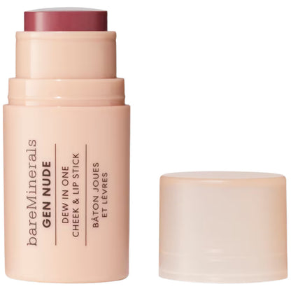 Bare Minerals Gen Nude Dew In One Lip and Cheek Stick- Berry Me In Merlot
