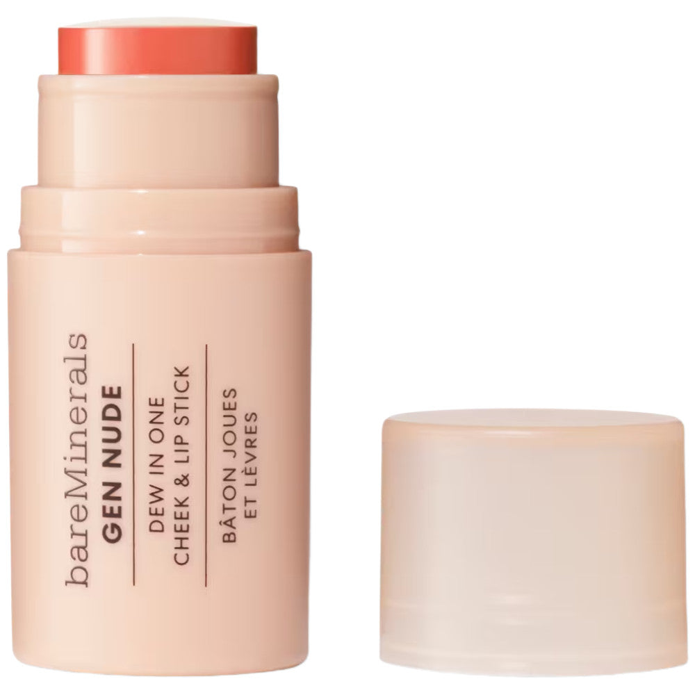 Bare Minerals Gen Nude Dew In One Lip and Cheek Stick- Just Peachy