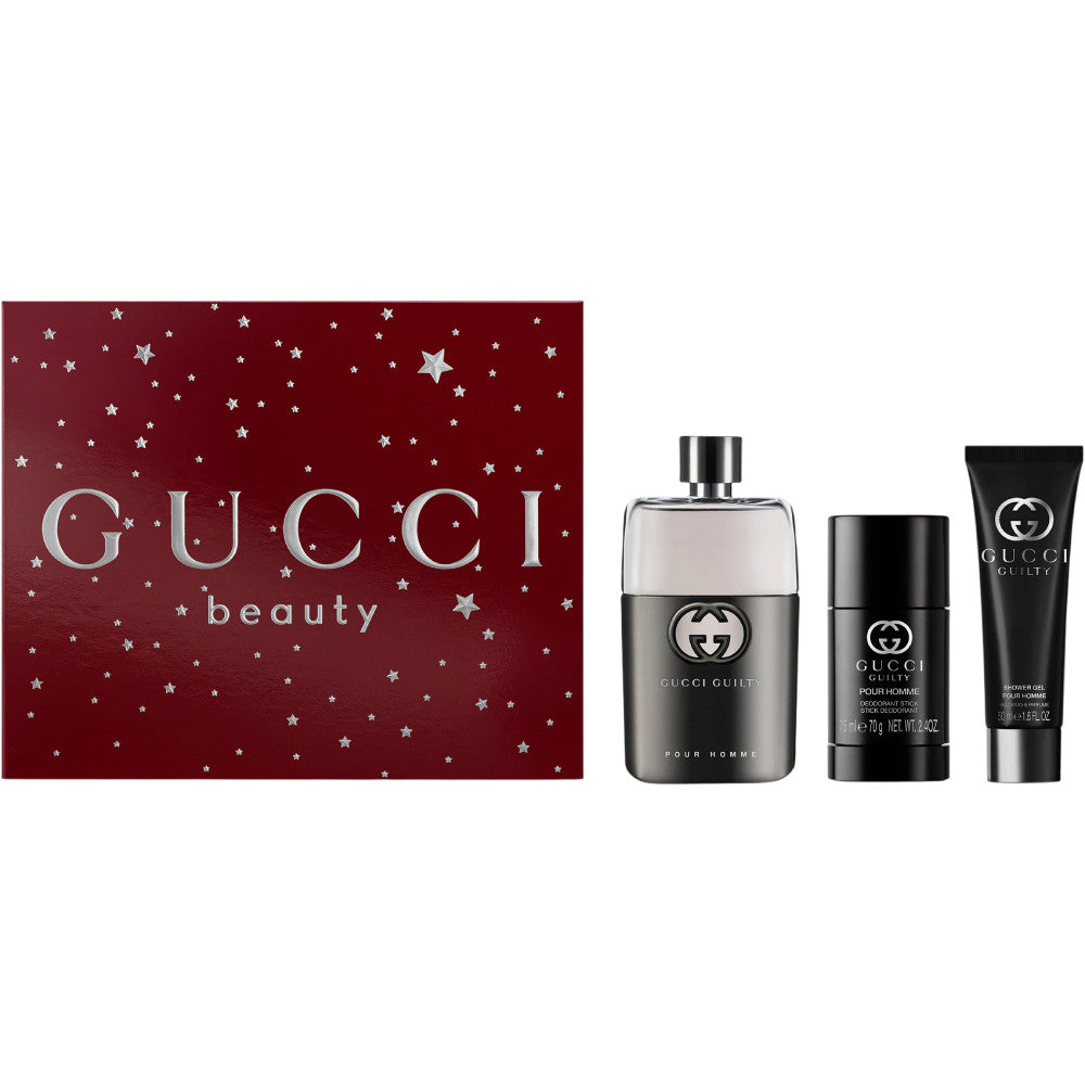 Gucci Guilty Pour Homme Gift Set 3 pc