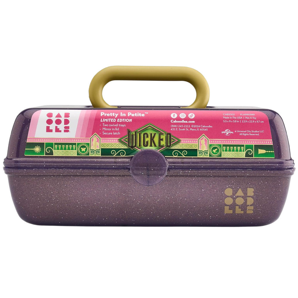 Caboodle Pretty In Petite Wicked Elphaba Purple Sparkle
