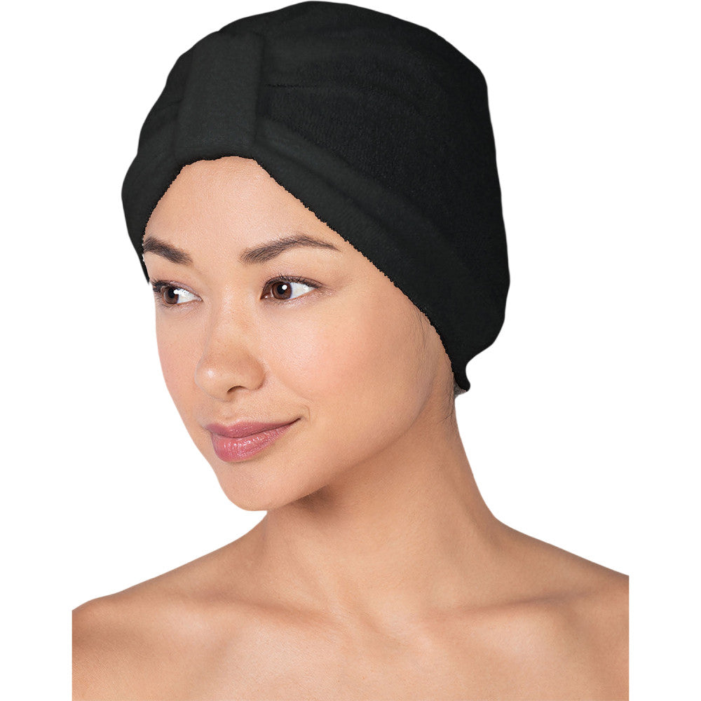 Betty Dain Terry Turban-Black