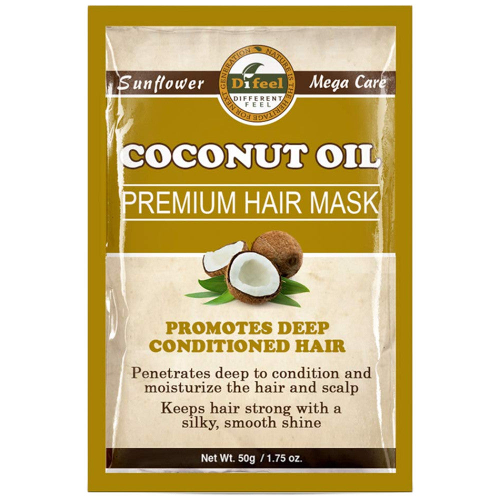 Difeel Premium Hair Mask-Coconut Oil 1.75 oz