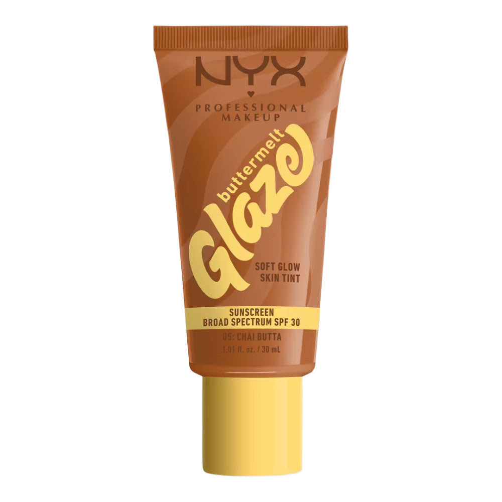NYX Professional Buttermelt Glaze Soft Glow Skin Tint Spf30- Chai Butta