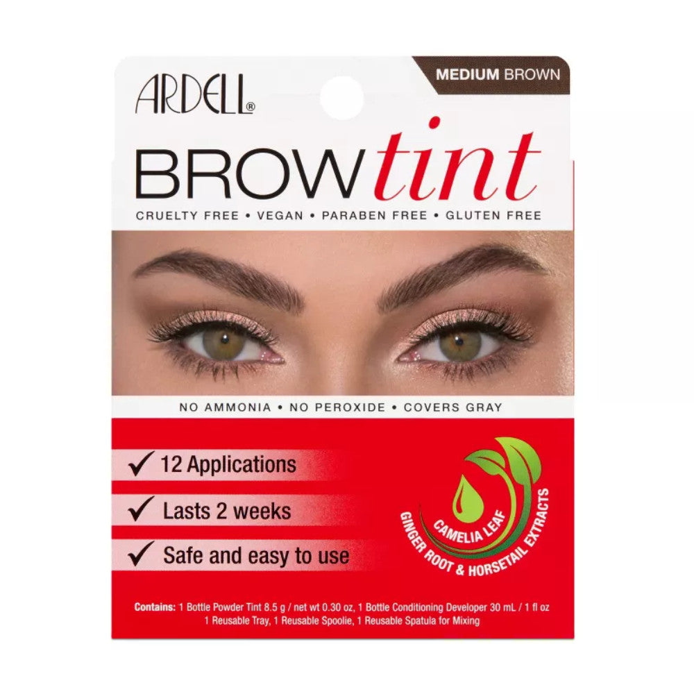 Ardell Brow Tint-medium Brown 12 Ct