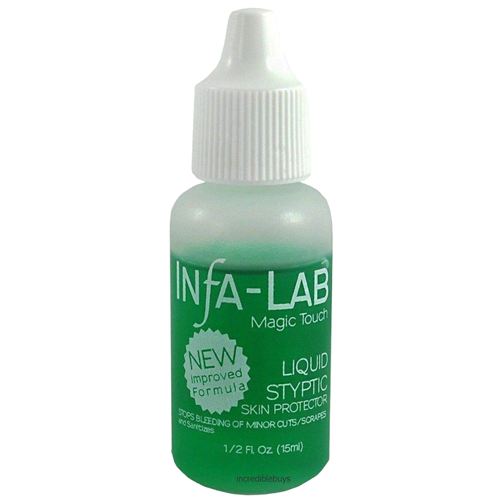 Infra-lab Magic Touch Liquid Styptic Skin Protector .5 oz