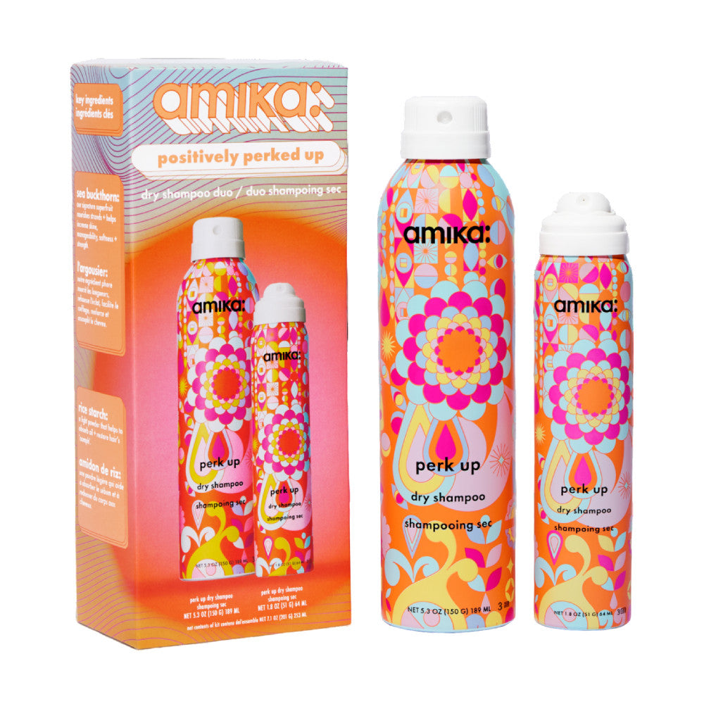 Amika Positively Perked Up Dry Shampoo Holiday Duo