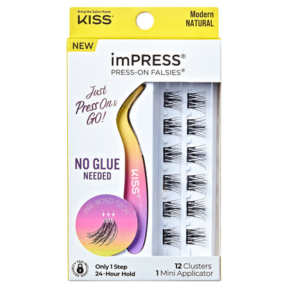 KISS Impress Press On Lashes-Modern Natural