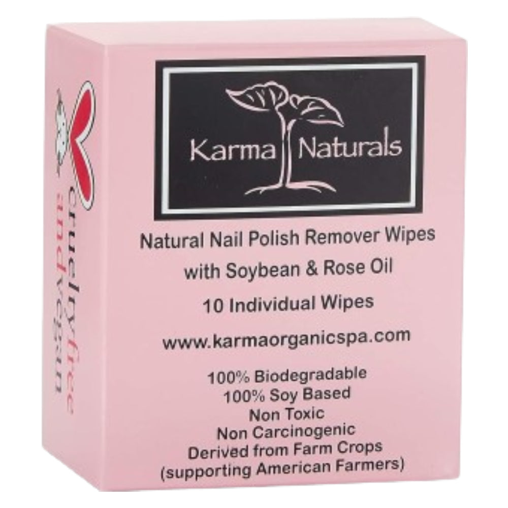 Karma Naturals Nail Polish Remover Wipes - Thumbnail 4