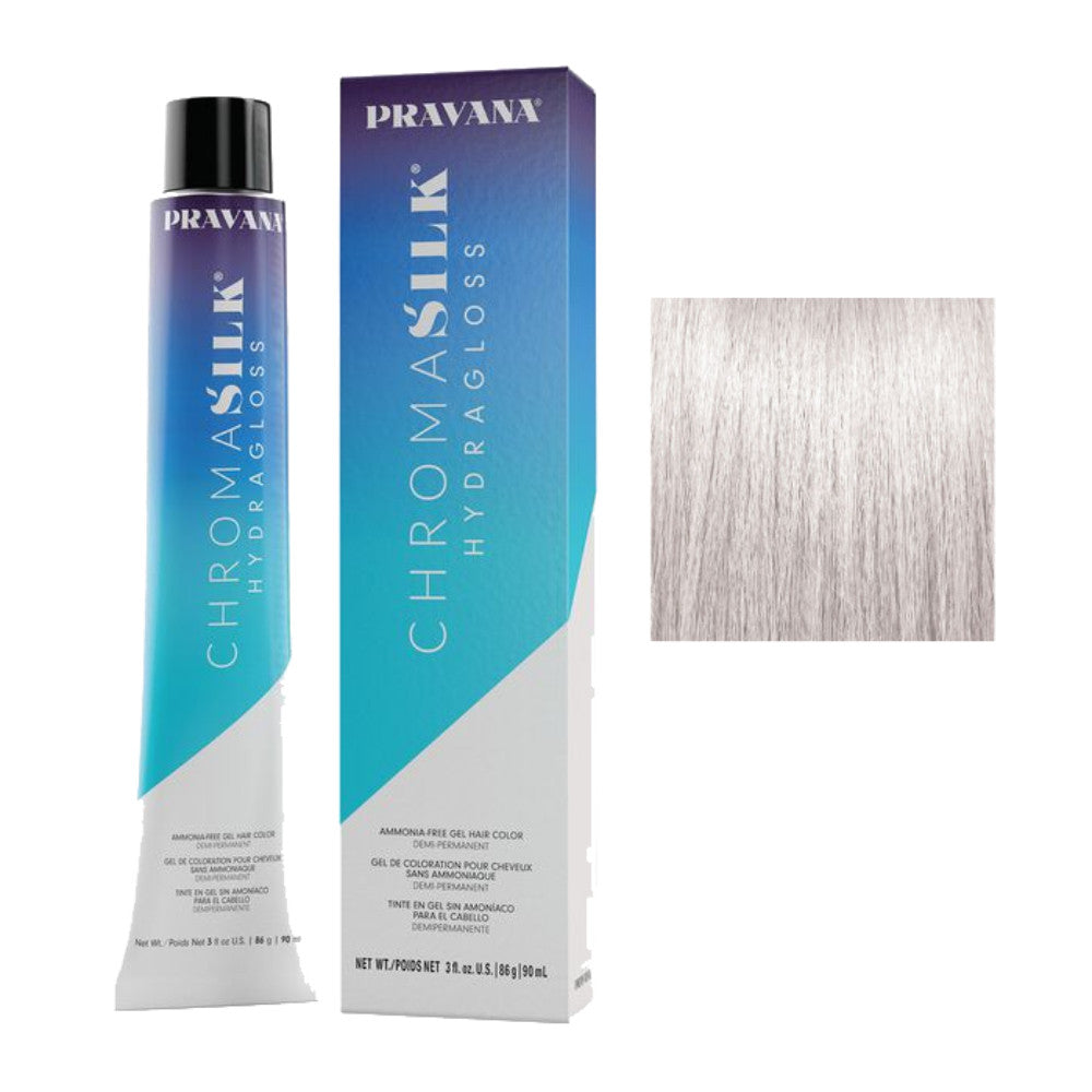 Pravana Hydragloss Demi Gel Hair Color 10S Ultra Light Smokey Blonde