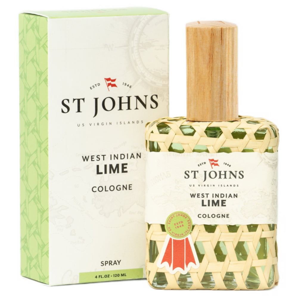 V Colgone ST Johns West Indian Lime Mens Colgone Spray - Image Beauty