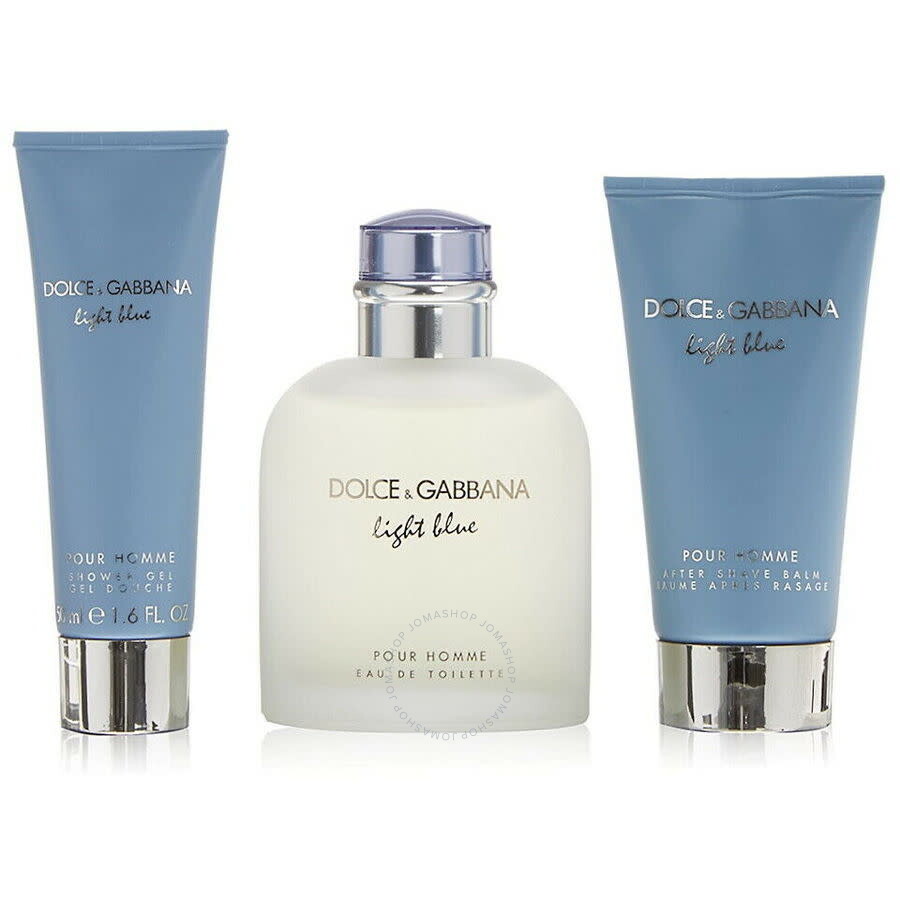 Dolce And Gabbana Light Blue Mens Set 3pc $130.00 ValueMen's FragranceDOLCE AND GABBANA