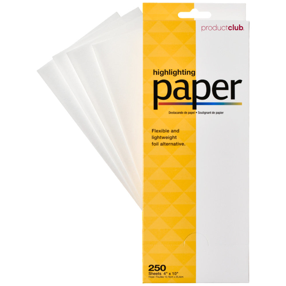 Product Club Highlighting Paper 250 ct 4 in x 10 in - Image Beauty