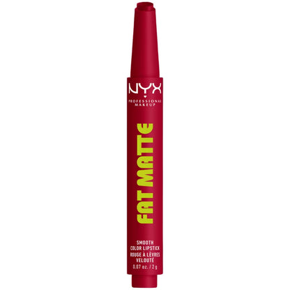 NYX Professional Fat Matte Lipstick- Scarlet Snuggles