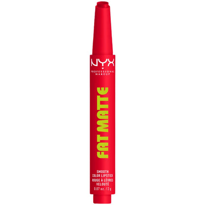 NYX Professional Fat Matte Lipstick- Fuzzy Flame