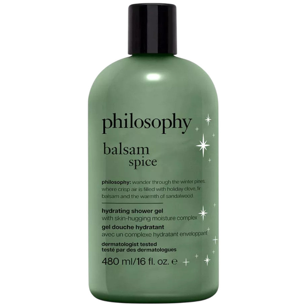 Philosophy Hydrating Shower Gel Balsam Spice 16 oz (Holiday 26)
