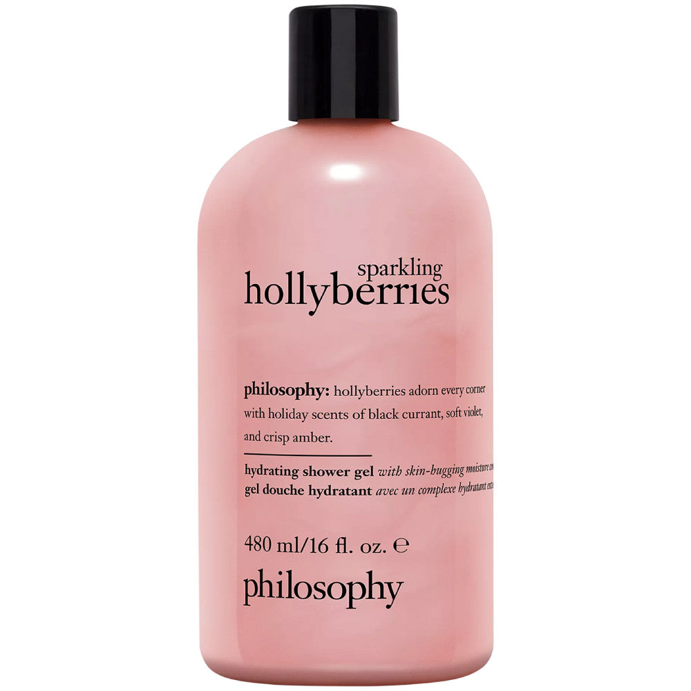 Philosophy Hydrating Shower Gel Hollyberries 16 oz (Holiday 26)